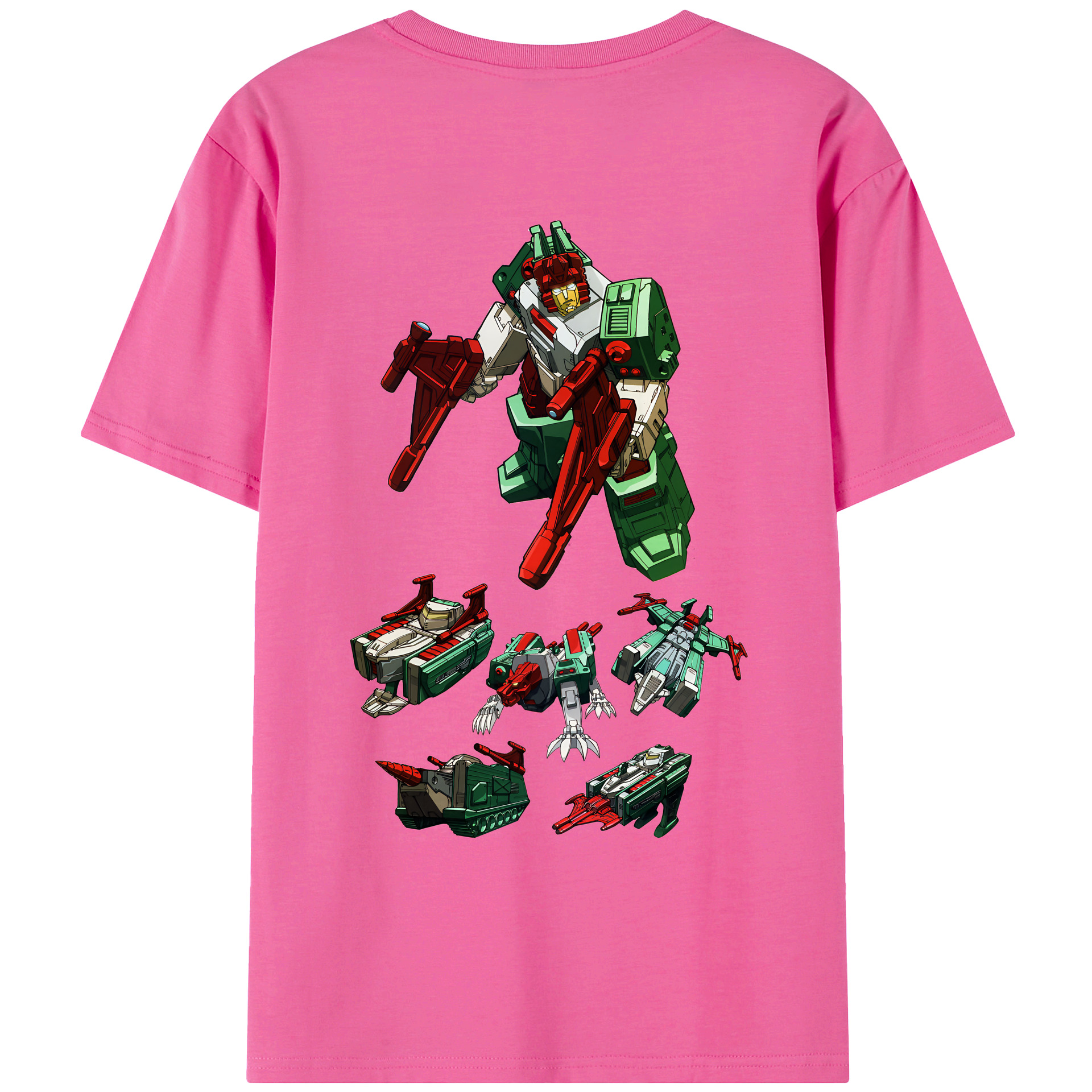 （画像用） Transformers トランスフォーマー レディース半袖Tシャツ(バックプリント)